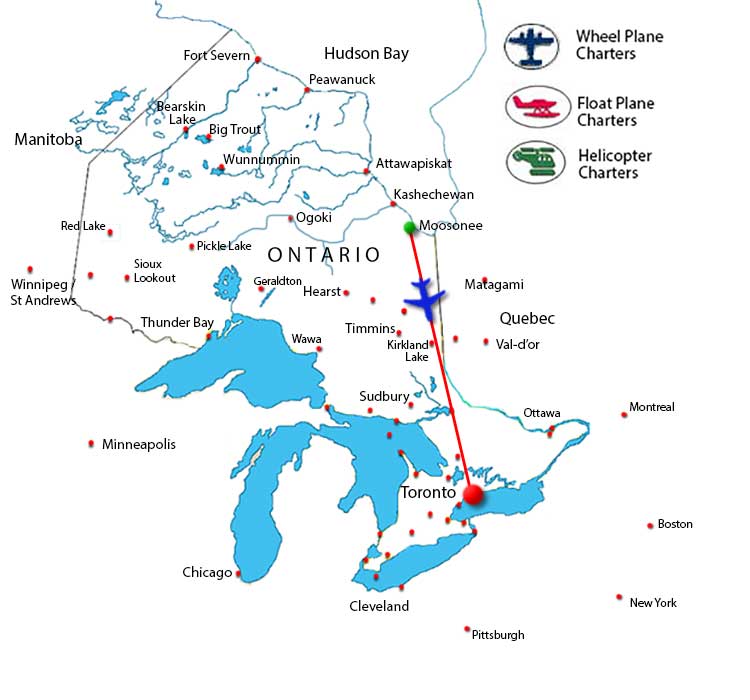 Toronto Buttonville Airport Charter Flights to USA